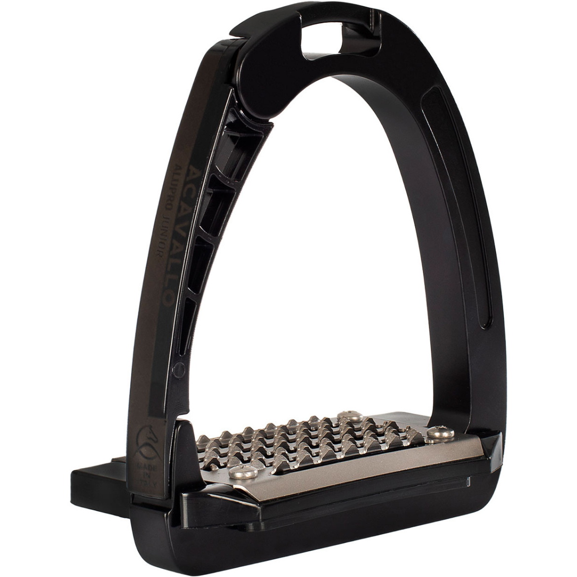 2026 Acavallo Arena Alupro Junior Stirrups AC617 - Black